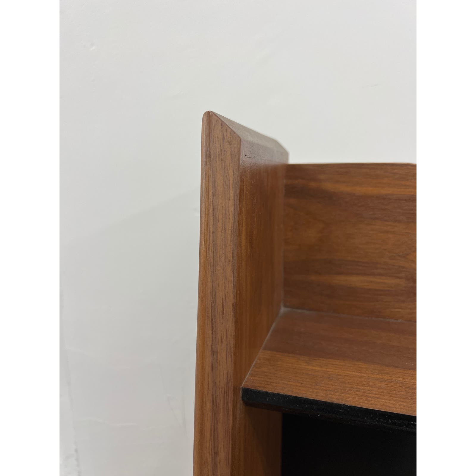 Mid Century Style Custom Walnut Shelf