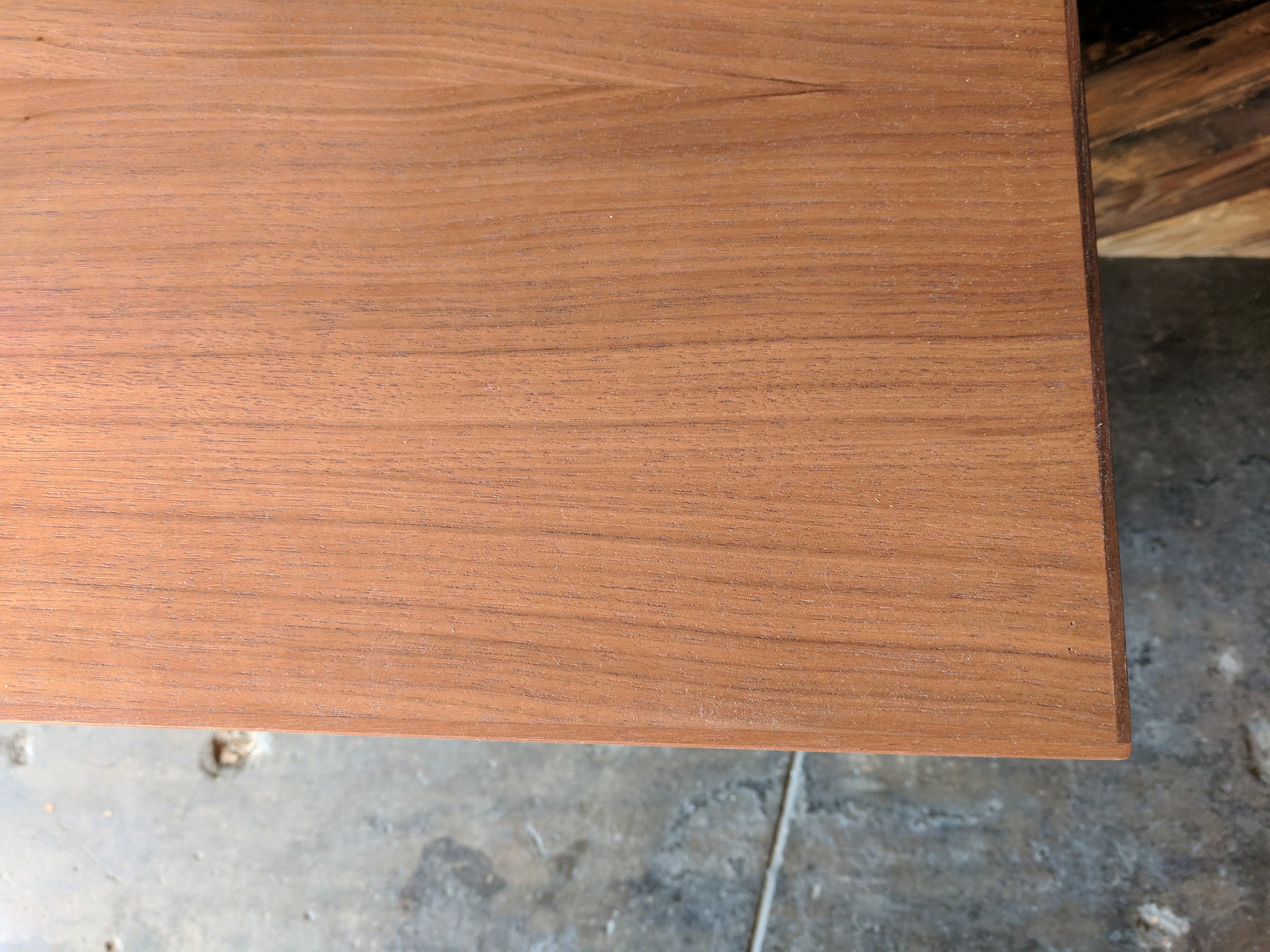 Mid Century Style Record Cabinet Credenza with 2 bays