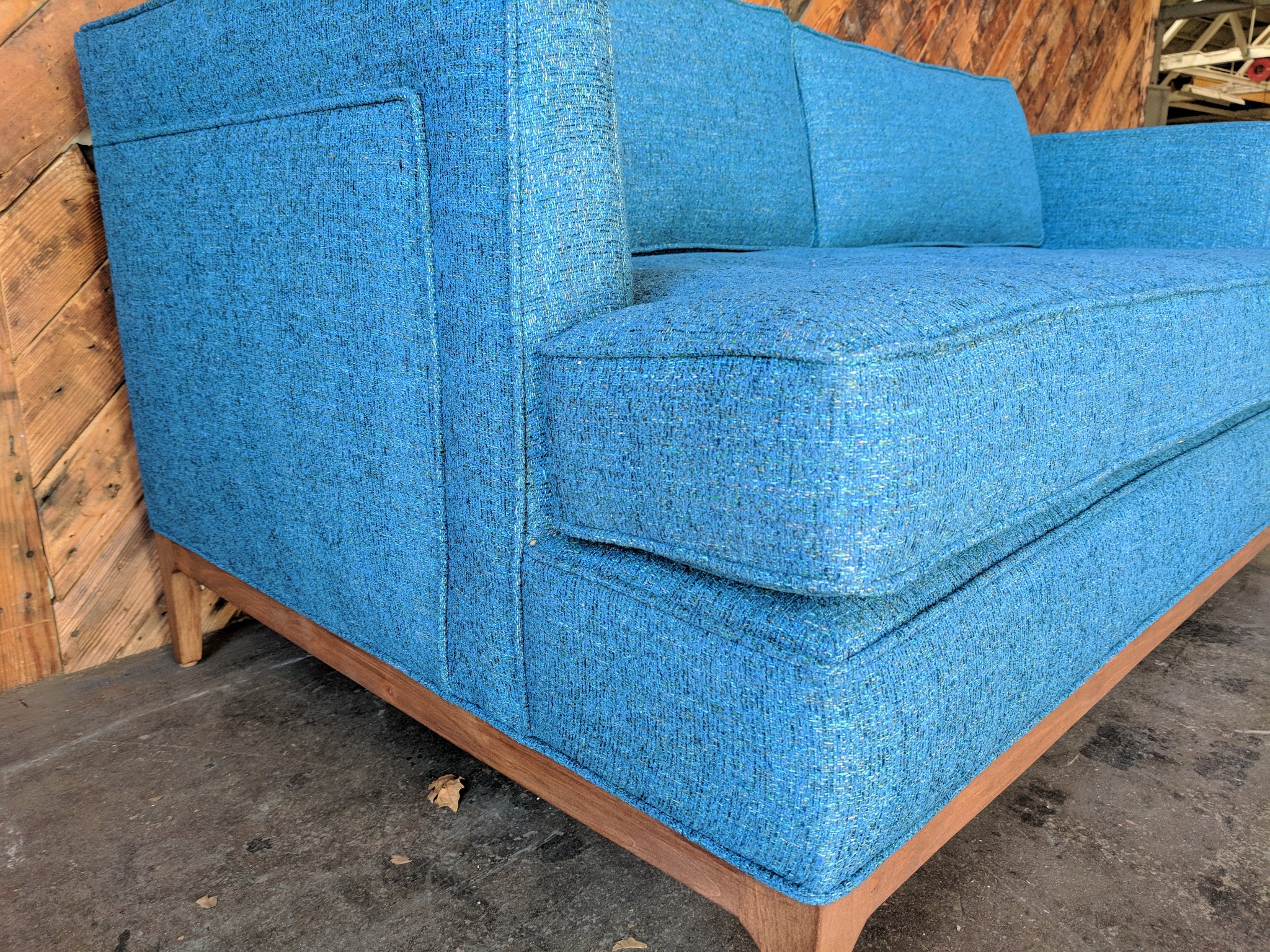 Mid Century Style Custom Love Seat Sofa
