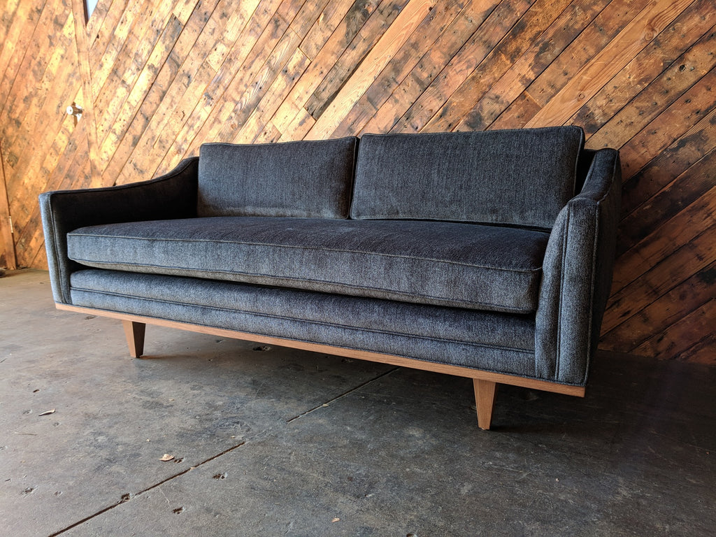 Mid Century Style Custom Love Seat Sofa