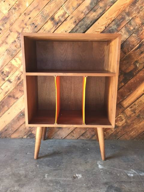 Mid Century Style Mini Credenza Record Stand