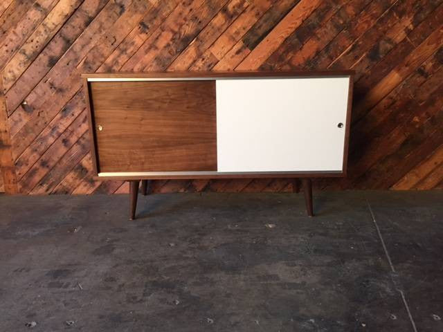 Mid Century Custom Small Credenza