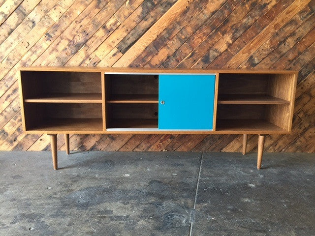 Mid Century Style Custom Teak Credenza