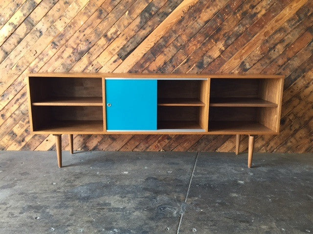 Mid Century Style Custom Teak Credenza