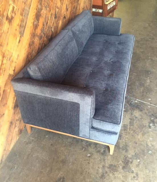 Mid Century Style Custom Love Seat Sofa