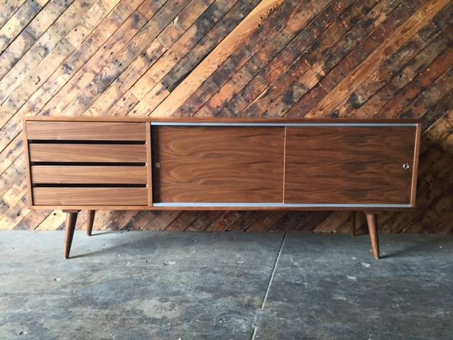 Mid Century Style Custom Credenza