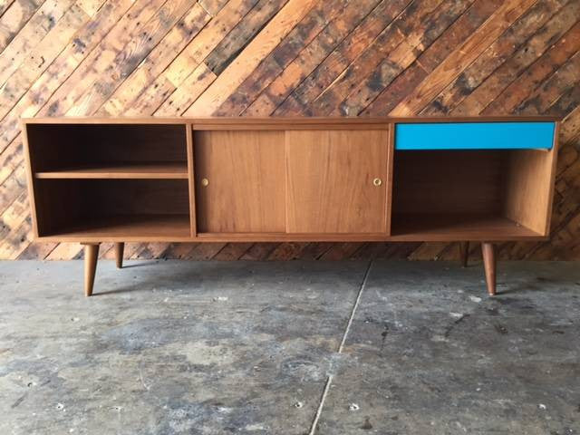 Mid Century Style Custom Credenza
