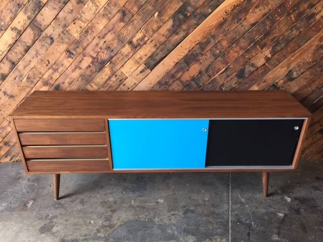 Mid Century Style Custom Credenza