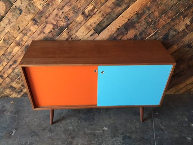 Mid Century Style Custom Credenza