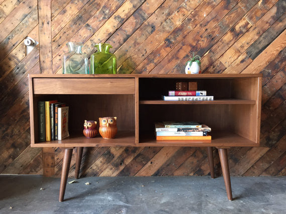 Custom , Mid Century Style small credenza