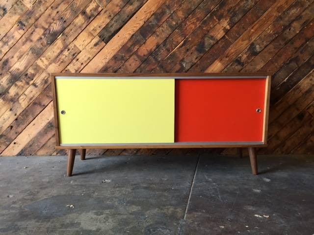 Mid Century Style Custom Credenza