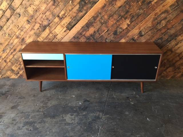 Mid Century Style Custom Credenza