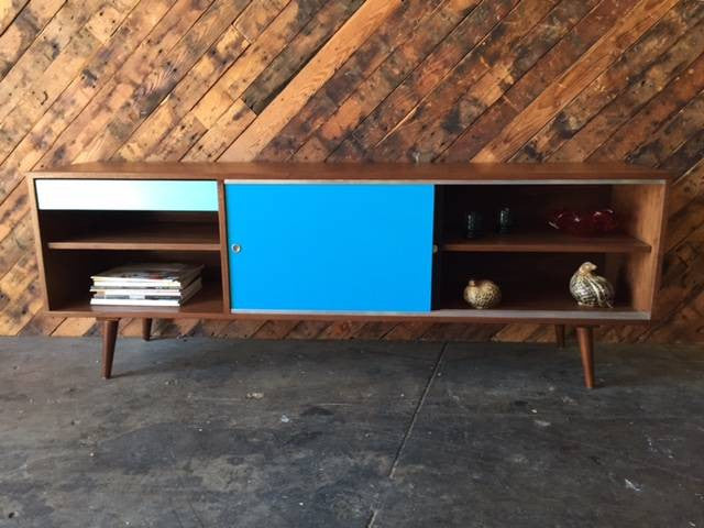 Mid Century Style Custom Credenza