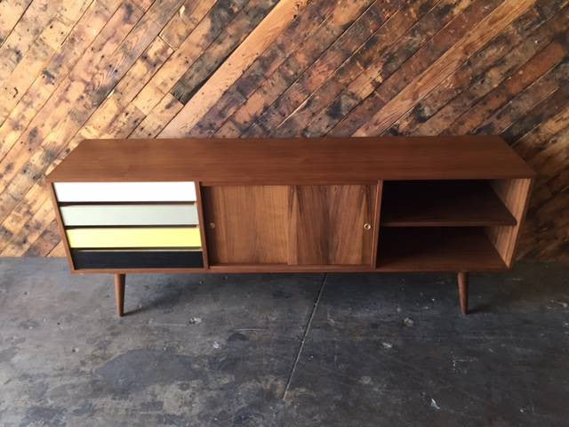 Mid Century Style Custom Credenza