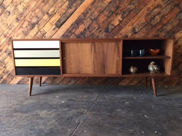 Mid Century Style Custom Credenza