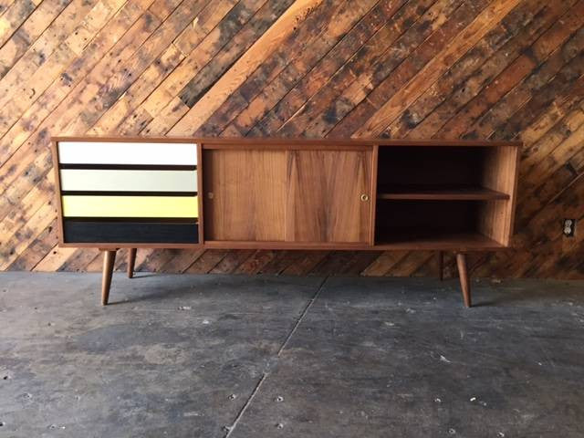Mid Century Style Custom Credenza