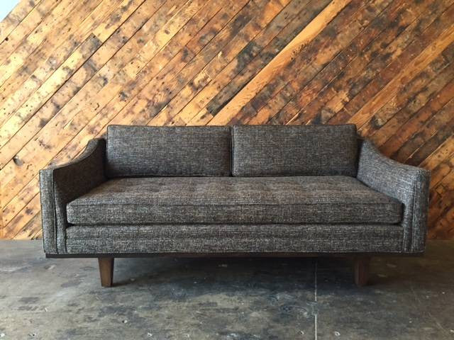 Mid Century Style Custom Love Seat Sofa