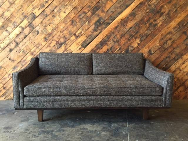 Mid Century Style Custom Love Seat Sofa