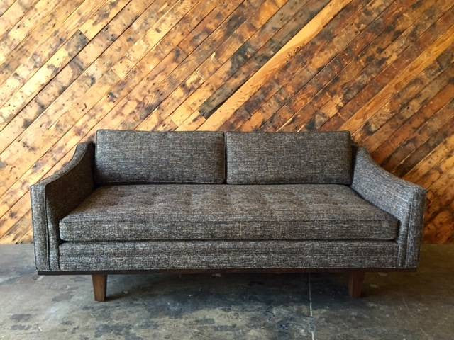 Mid Century Style Custom Love Seat Sofa