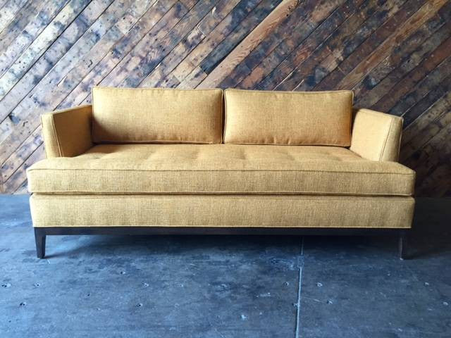 Mid Century Style Custom Love Seat Sofa