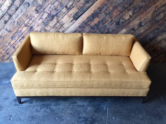 Mid Century Style Custom Love Seat Sofa