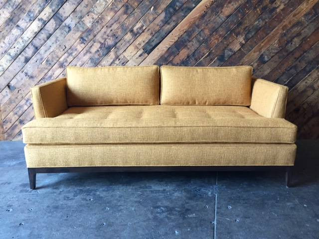 Mid Century Style Custom Love Seat Sofa