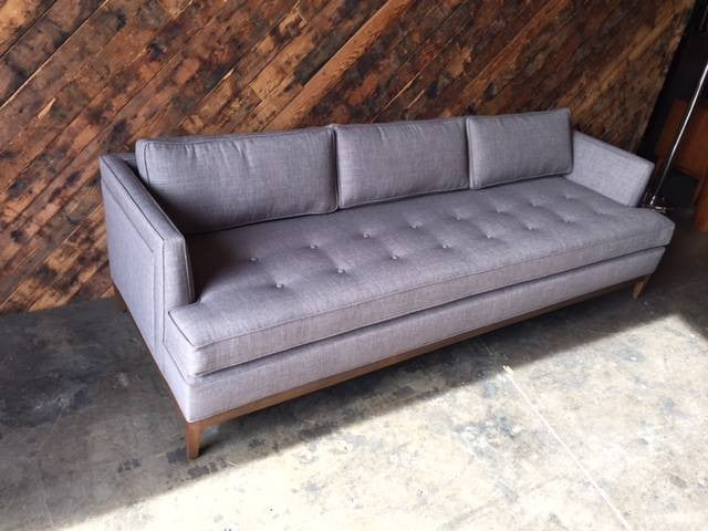 Mid Century Style Custom Sofa