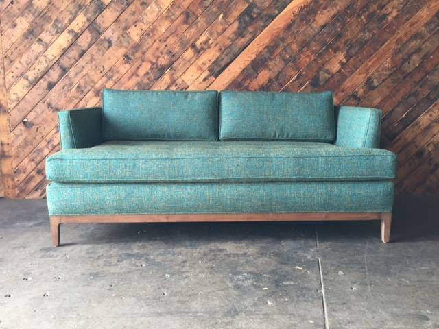 Mid Century Style Custom Love Seat Sofa