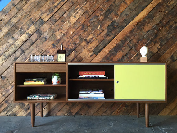 Vintage style custom credenza