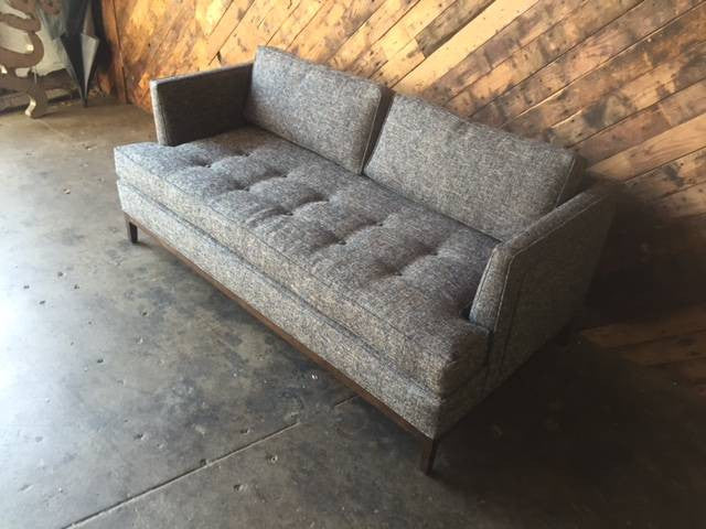 Mid Century Style Custom Love Seat Sofa