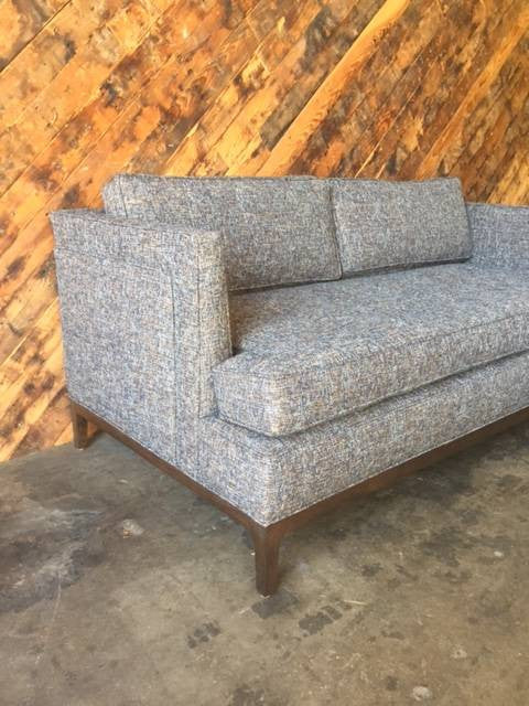 Mid Century Style Custom Love Seat Sofa