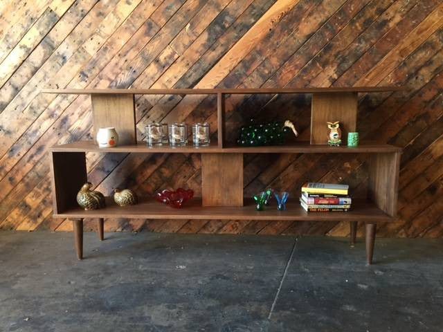 Mid Century Style Custom Shelf