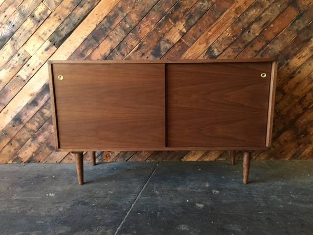 Custom Mid Century Style Credenza